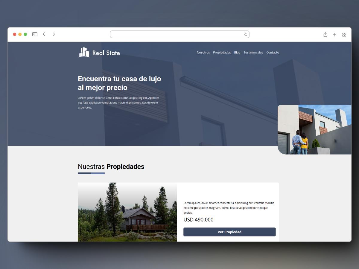 HomeSalesWebsite image
